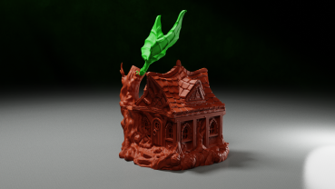 Forest hut - 3D printed